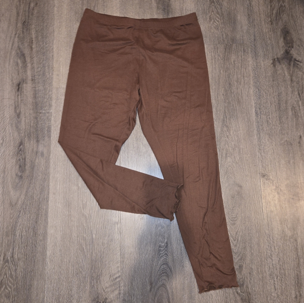 Curve Brown Leggings